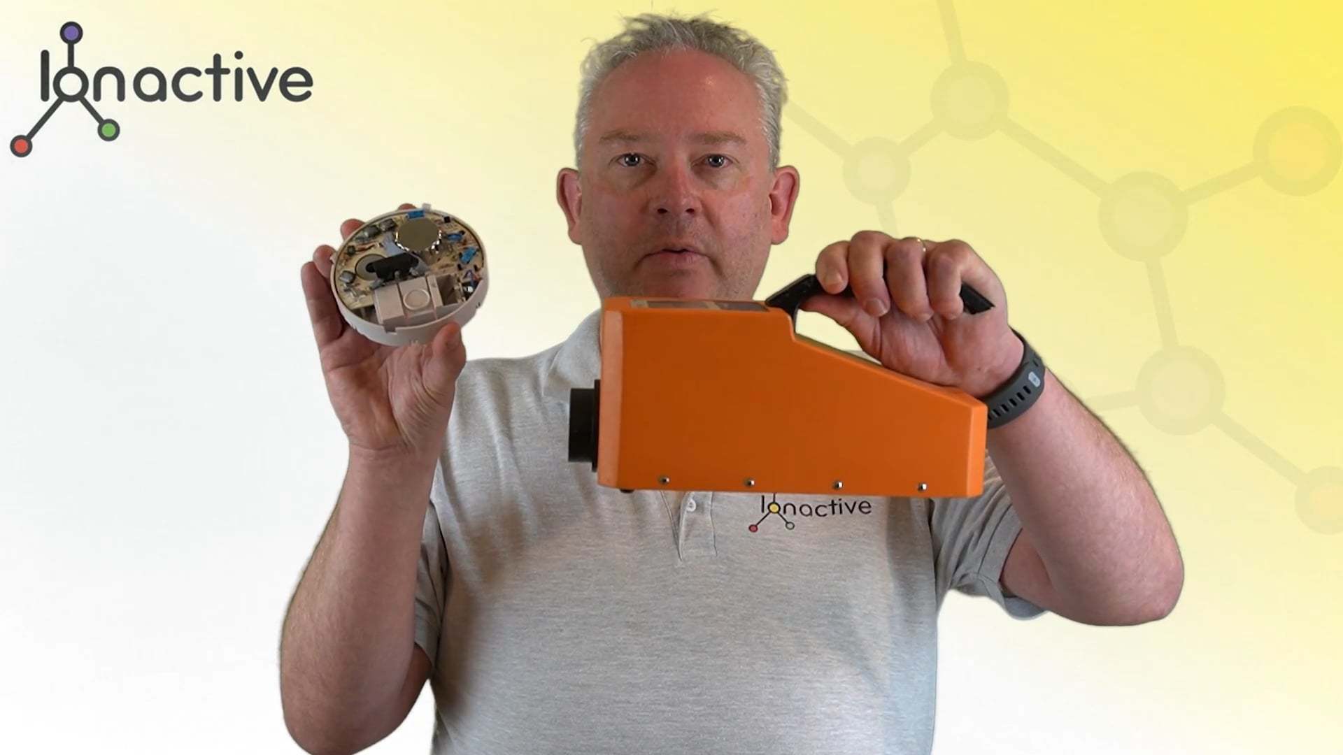 Mark Ramsay finding things radioactive around the house Video frame capture